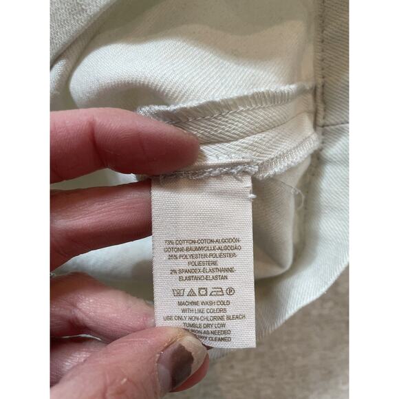 Free People Light Wash Strapless Denim Mini Dress Pockets 0 Country Girl READ - Picture 5 of 7